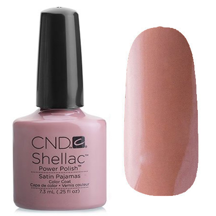 Гель лак CND SHELLAC Satin Pajamas фото 2