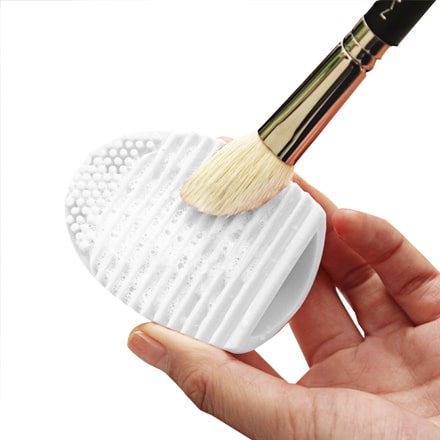 Щетка для чистки косметических кистей Brushegg TNL Professional, розовая фото 10