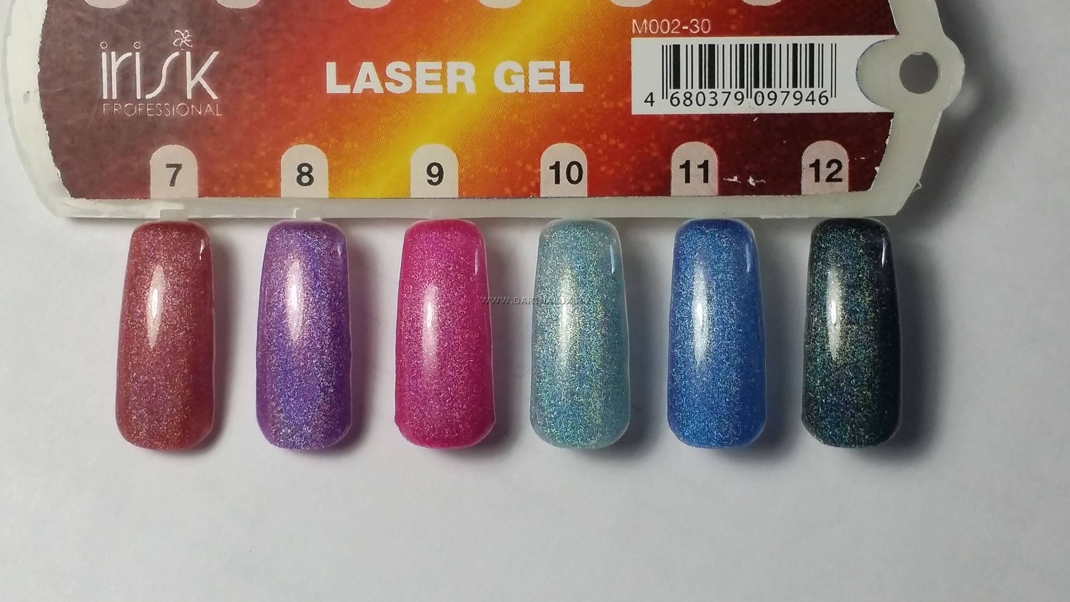 Гель-лак  Laser Gel № 01, Irisk Professional,  М180-03-01, 10 гр фото 10