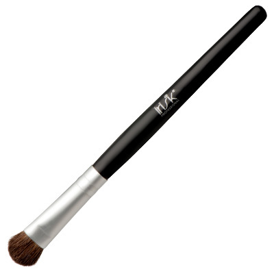 Кисть макияжная широкая Silver для теней Irisk Professional (В508-01) фото 10