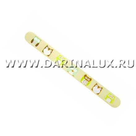 Пилка файл для натуральных ногтей JessNail Совы №1, 240/240 фото 1