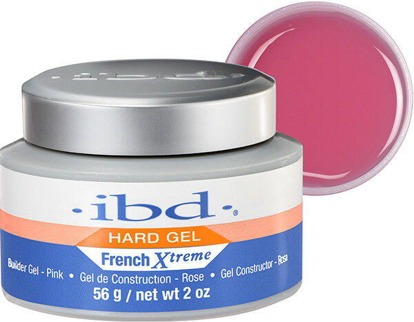 Конструирующий гель IBD LED/UV French Xtreme Pink - ярко-розовый, 56 г фото 1