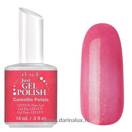 Гель лак IBD JUST GEL, №56589 CAMELLIA PETALS фото 2