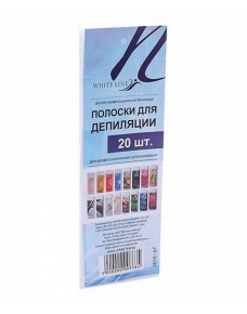 Полоски для депиляции WHITE LINE (20шт/пачка) 7*20 см фото 1