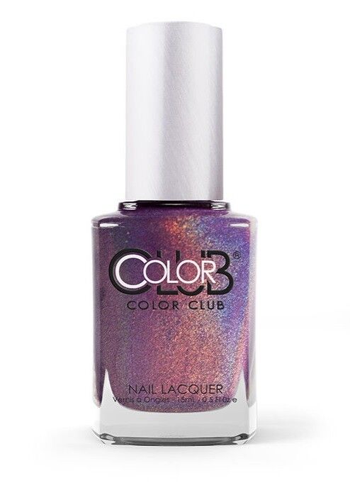 Color Club Лак для ногтей голографический,  № 999, Eternal Beauty - Марсала фото 2