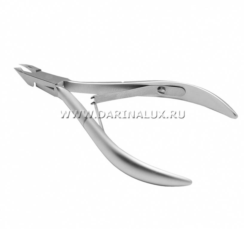 Щипчики для кожи Yoko SK 003/4, одинарная пружина, длина лезвия 4 мм фото 1