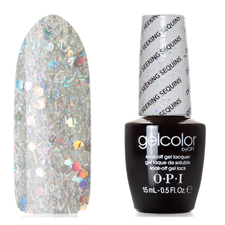 Гель лак OPI GELCOLOR Desperately Seeking Sequins G07 фото 2