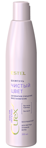 Шампунь ESTEL Curex COLOR INTENSE, Чистый цвет для светлых оттенков волос (300мл), CR300/S20 фото 2