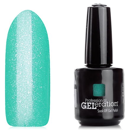 ГЕЛЬ-ЛАК JESSICA GELERATION, 090 ELECTRIC TEAL фото 2