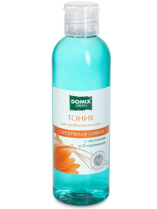 Тоник для проблемной кожи Domix с чистотелом и наносеребром, 200 мл фото 10