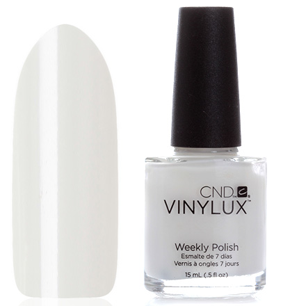Недельный лак для ногтей VINYLUX CND Studio White №151  (последний) фото 2