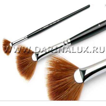 Кисть для дизайна ruNail Professional Fan Sable ACF №4 фото 10