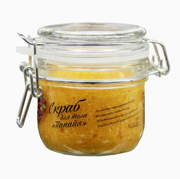 Скраб для тела "Папайя" Scrub PAPAYA Валентина Костина фото 2