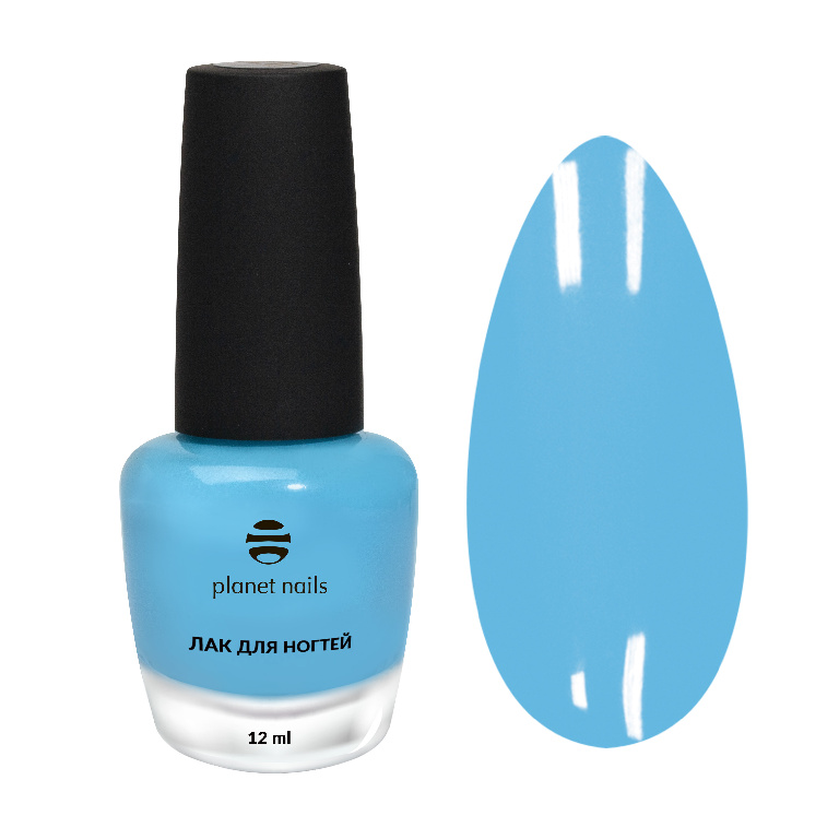 Лак для ногтей с эффектом гелевого покрытия Planet Nails (876) 12мл фото 2