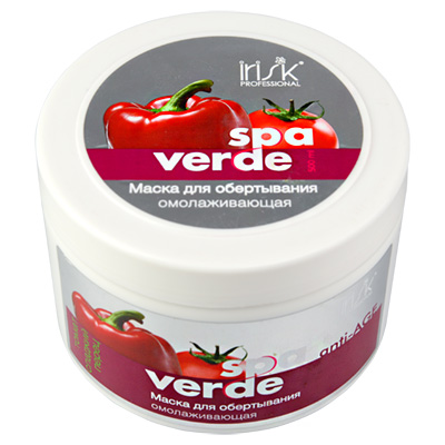 Маска для обертывания омолаживающая Irisk Professional SPA VERDE Томат и Сладкий перец, 500 мл (С512-01) фото 2