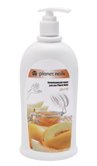 Увлажняющий крем для рук Planet Nails Дыня, 500 мл (22364)