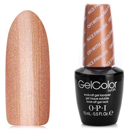 Гель лак OPI GELCOLOR With A Nice Finn-Ish N41 фото 2