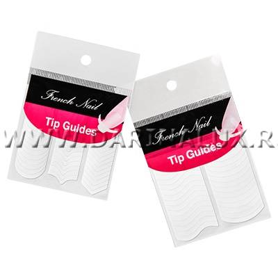 Полоски для маникюра фигурные № 7 Irisk Professional (Д216-06-07) фото 10