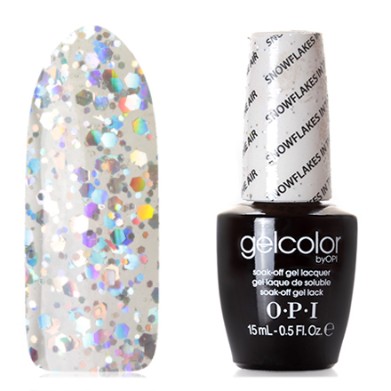 снят Гель лак OPI GELCOLOR Snowflakes in the Air, 15 мл фото 2