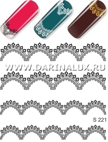 Слайдер-дизайн № S221 черный фото 1