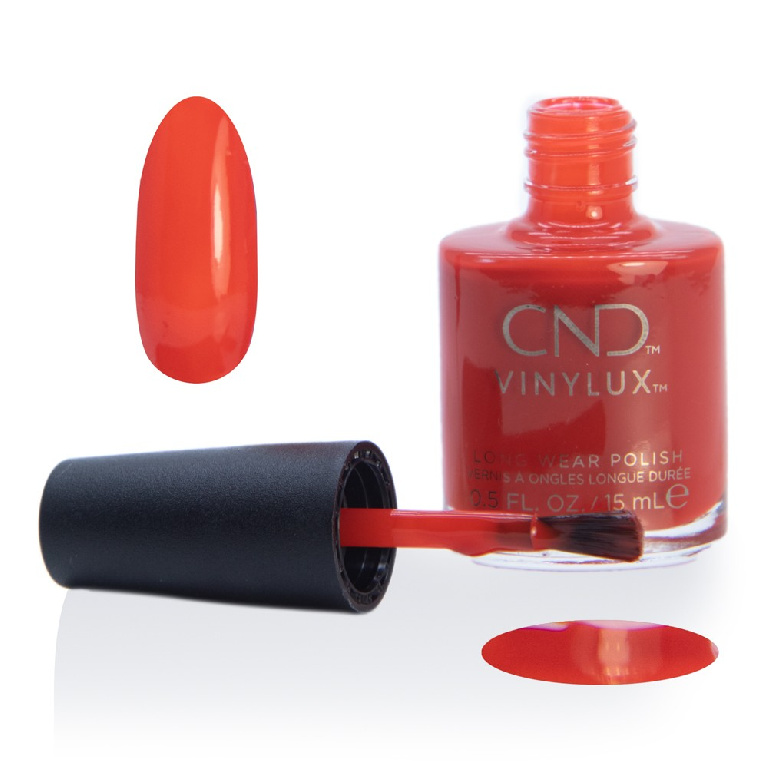 Недельный лак для ногтей CND Vinylux 398 Poppy Fields, 15 мл фото 2