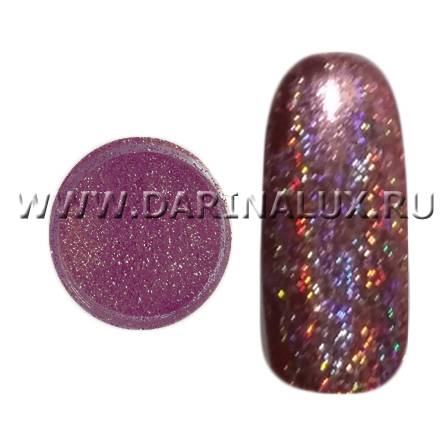 Втирка с лазерным эффектом голографическая Severina № 177, 1,5 г. фото 1