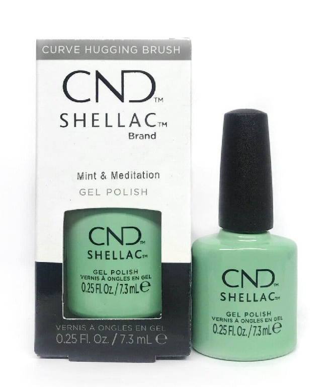 Гель лак CND SHELLAC Mint & Meditation фото 2