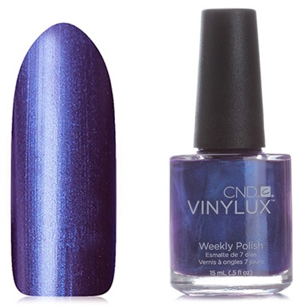 Недельный лак для ногтей VINYLUX CND Purple Purple №138 фото 2