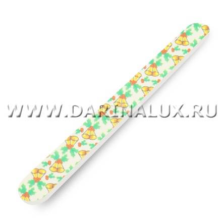 Пилка прямая Колокольчики Patrisa Nail 240/180 (KA9) фото 1