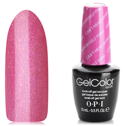 Гель лак OPI GELCOLOR Can't Hear Myself Pink! A72 фото 2