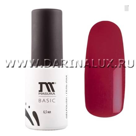 Гель-лак Masura BASIC Ягодный Блеск для Губ, 6,5 мл (294-218)-фото1