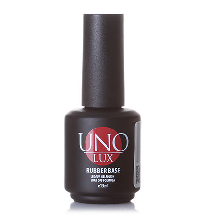 База каучуковая для гель-лака UNO LUX Rubber Base, 15 мл фото 1