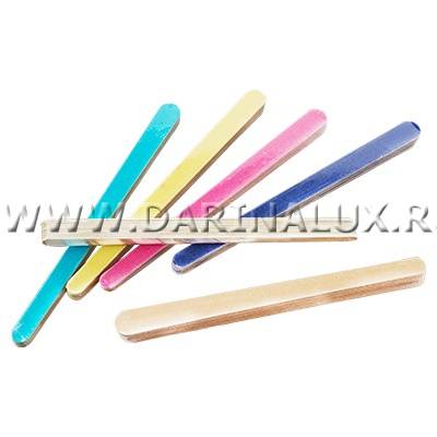 Пилки одноразовые #220/280 в упаковке, 17 см, 10 шт (01 Розовые) Irisk Professional (Б020-05-01) фото 1