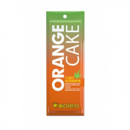  Интенсивный усилитель загара с экстрактом конопли Soleo Basic «Апельсиновый торт» Orange cake (15 ml) фото 2