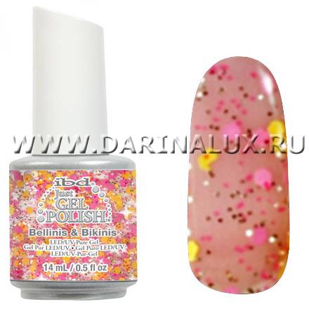 Гель лак IBD JUST GEL, №57018 Bellinis & Bikinis фото 2
