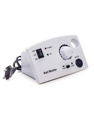 Машинка для маникюра и педикюра Nail Master DM-211 с педалью, белая, 30000 об фото 2
