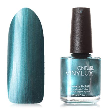Недельный лак для ногтей VINYLUX CND Viridian Veil № 255  (последний) фото 2