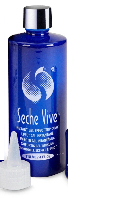 Быстросохнущее верхнее покрытие для лака  Seche VIVE Topcoat, 118 мл фото 1