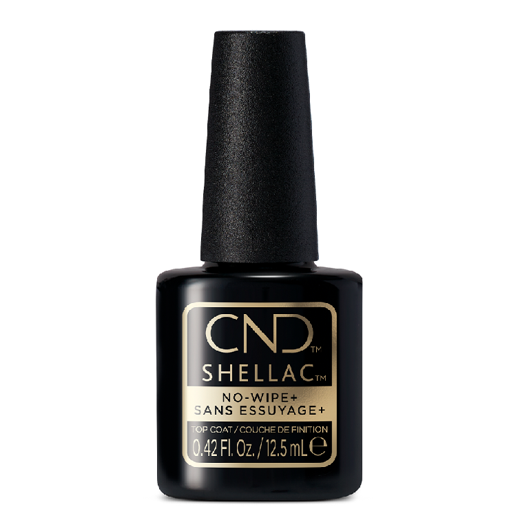 Топ для гель лака без липкого слоя CND Shellac  No wipe Top coat 15 мл фото 10