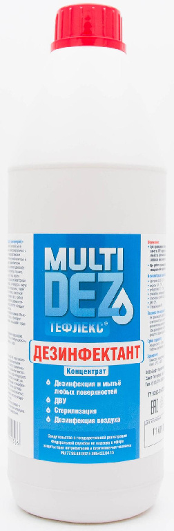 Средство для дезинфекции поверхностей Тефлекс MultiDez 1000 мл фото 10