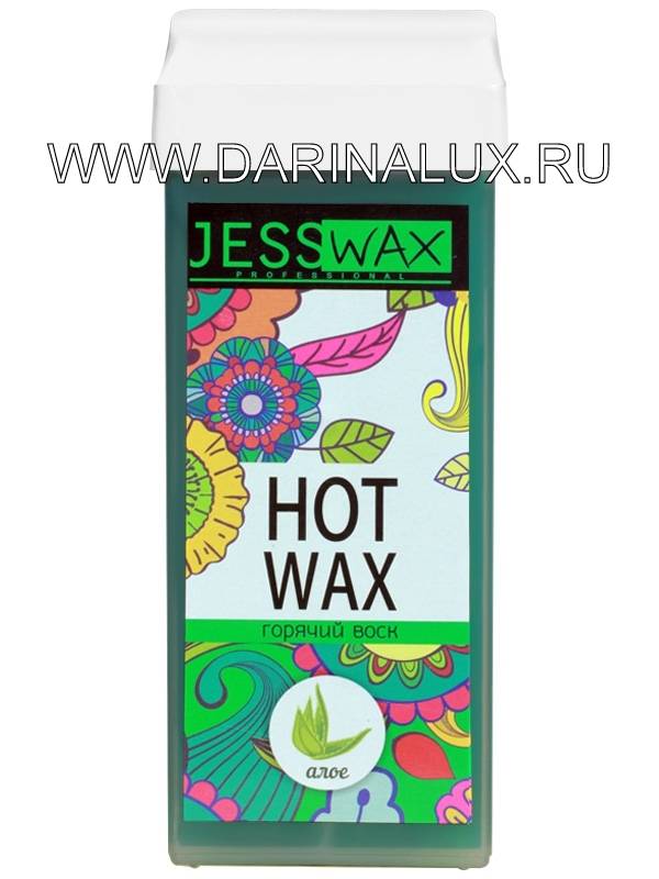 Горячий воск JessNail в картридже Aloe 100мл фото 2