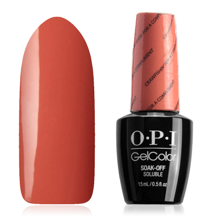 OPI GELCOLOR Crawfishin' For A Compliment  GC N58, 15 мл. фото 2