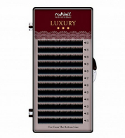 Ресницы для наращивания Luxury ruNail Professional, Ø 0,1 мм, Mix C, (№9,10,12,14,16), 12 линий фото 2