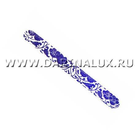 Пилка файл для натуральных ногтей JessNail гжель №2, 240/240 фото 1